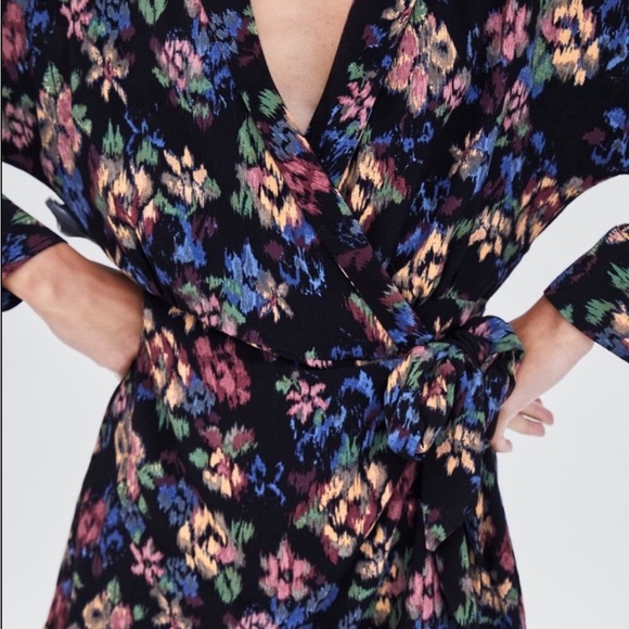 Zara TRF Collection Floral Romper - Picture 4 of 8